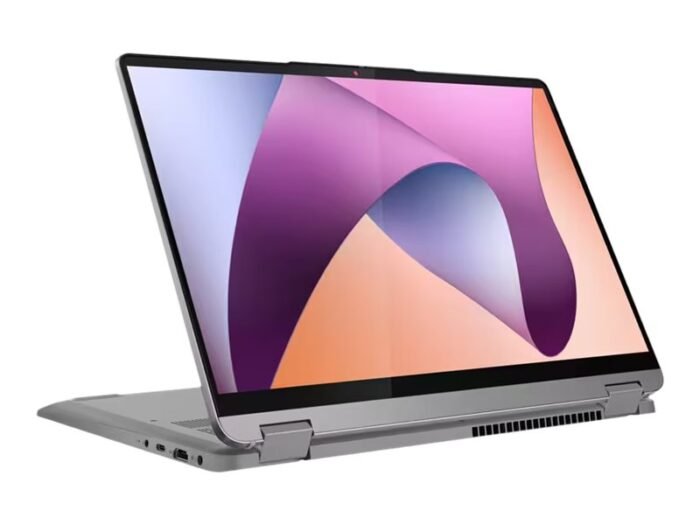 Lenovo IdeaPad Flex 5 14ABR8 | Arctic Grey | 14 " | IPS | Touchscreen | WUXGA | 1920 x 1200 pixels | Glossy | AMD Ryzen 5 | 5625U | 16 GB | Soldered LPDDR4x | Solid-state drive capacity 512 GB | AMD Radeon Graphics | Windows 11 Home | 802.11ax | Bluetooth version 5.3 | Keyboard language English | Keyboard backlit | Warranty 24 month(s) | Battery warranty 12 month(s)
