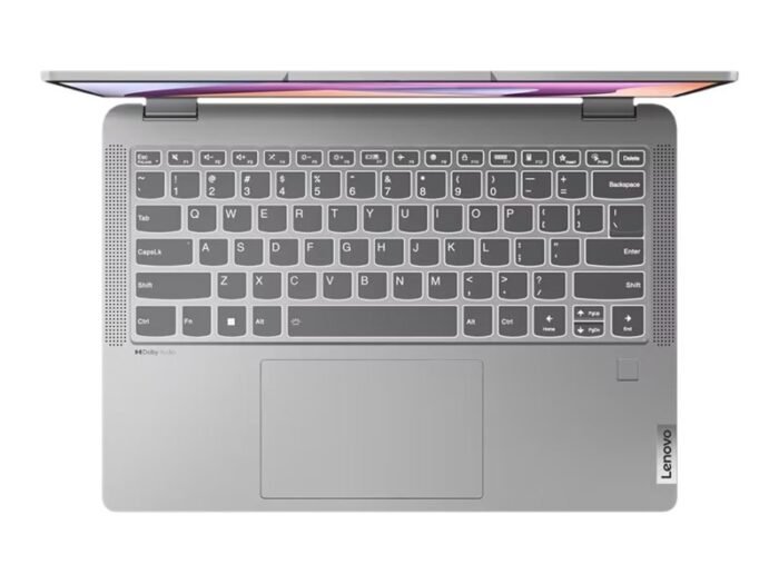 Lenovo IdeaPad Flex 5 14ABR8 | Arctic Grey | 14 " | IPS | Touchscreen | WUXGA | 1920 x 1200 pixels | Glossy | AMD Ryzen 5 | 5625U | 16 GB | Soldered LPDDR4x | Solid-state drive capacity 512 GB | AMD Radeon Graphics | Windows 11 Home | 802.11ax | Bluetooth version 5.3 | Keyboard language English | Keyboard backlit | Warranty 24 month(s) | Battery warranty 12 month(s)