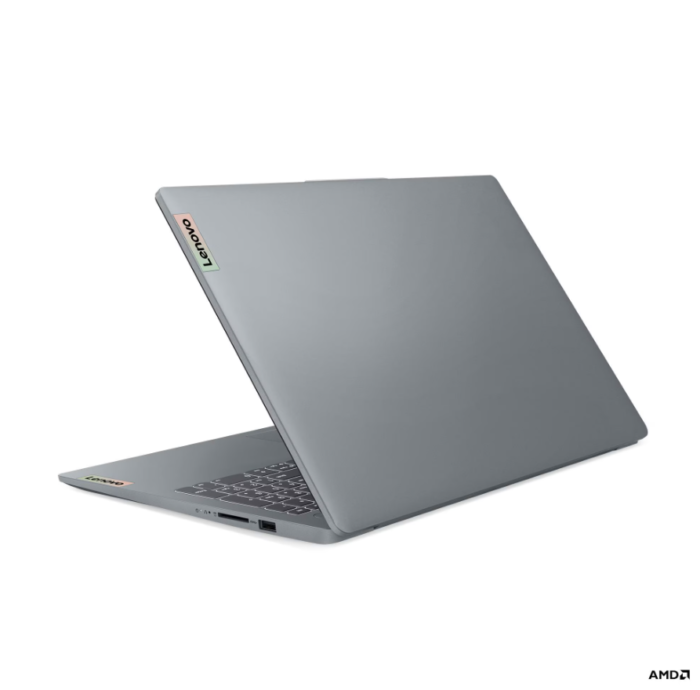 Lenovo IdeaPad Slim 3 15ABR8 AMD | Arctic Grey | 15.6 " | IPS | FHD | 1920 x 1080 pixels | Anti-glare | AMD Ryzen 7 | 5825U | 16 GB | Soldered DDR4 | Solid-state drive capacity 512 GB | AMD Radeon  Graphics | Windows 11 Home | 802.11ax | Bluetooth version 5.2 | Keyboard language English | Warranty 24 month(s) | Battery warranty 12 month(s)