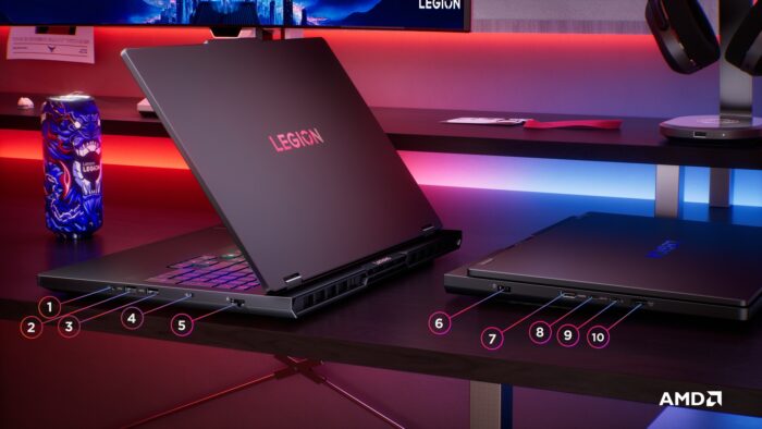 Lenovo Legion Pro 5 16ADR10 | Eclipse Black | 16 " | IPS | WQXGA | 2560 x 1600 pixels | 240 Hz | Anti-glare | AMD Ryzen 9 | 8945HX | 32 GB | SO-DIMM DDR5 | Solid-state drive capacity 1000 GB | NVIDIA GeForce RTX 5070 | GDDR7 | 8 GB | Windows 11 Home | 802.11be | Bluetooth version 5.4 | Keyboard language US international | Keyboard backlit | Warranty 24 month(s) | Battery warranty 12 month(s)