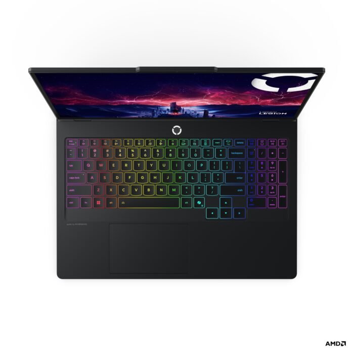 Lenovo Legion Pro 5 16AFR10 | Eclipse Black | 16 " | OLED | WQXGA | 2560 x 1600 pixels | 165 Hz | Glossy | AMD Ryzen 9 | 9955HX | 32 (2x16GB) GB | SO-DIMM DDR5 | Solid-state drive capacity 1000 GB | NVIDIA GeForce RTX 5070 | GDDR7 | 8 GB | Windows 11 Home | 802.11be | Bluetooth version 5.4 | Keyboard language US international | Keyboard backlit | Warranty 24 month(s) | Battery warranty 12 month(s)