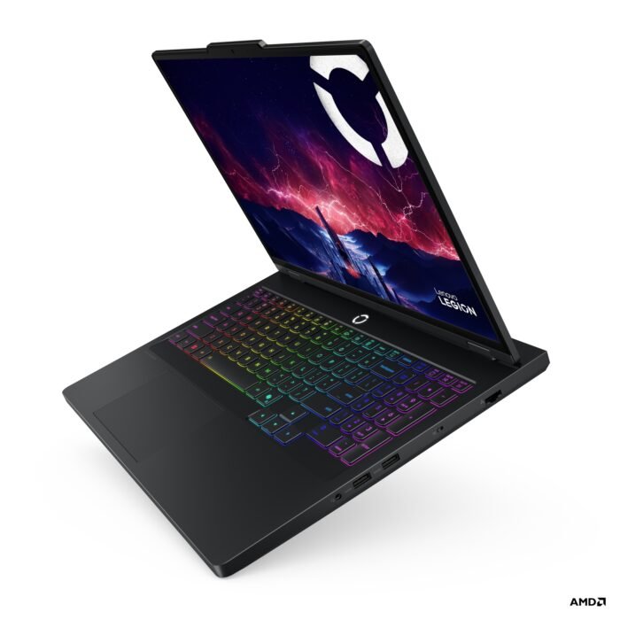Lenovo Legion Pro 5 16AFR10 | Eclipse Black | 16 " | OLED | WQXGA | 2560 x 1600 pixels | 165 Hz | Glossy | AMD Ryzen 9 | 9955HX | 32 (2x16GB) GB | SO-DIMM DDR5 | Solid-state drive capacity 1000 GB | NVIDIA GeForce RTX 5070 | GDDR7 | 8 GB | Windows 11 Home | 802.11be | Bluetooth version 5.4 | Keyboard language US international | Keyboard backlit | Warranty 24 month(s) | Battery warranty 12 month(s)
