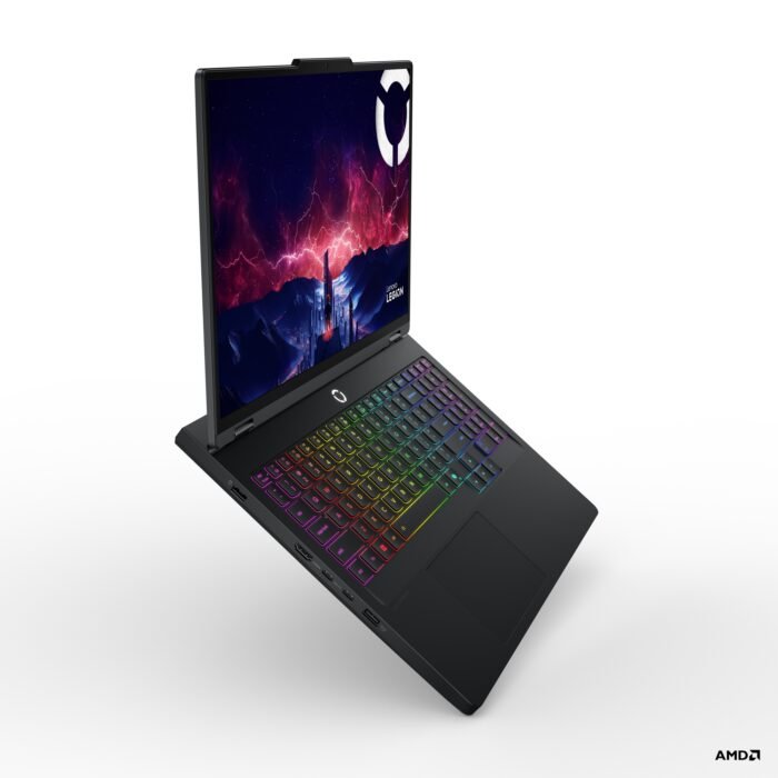 Lenovo Legion Pro 5 16AFR10 | Eclipse Black | 16 " | OLED | WQXGA | 2560 x 1600 pixels | 165 Hz | Glossy | AMD Ryzen 9 | 9955HX | 32 (2x16GB) GB | SO-DIMM DDR5 | Solid-state drive capacity 1000 GB | NVIDIA GeForce RTX 5070 | GDDR7 | 8 GB | Windows 11 Home | 802.11be | Bluetooth version 5.4 | Keyboard language US international | Keyboard backlit | Warranty 24 month(s) | Battery warranty 12 month(s)