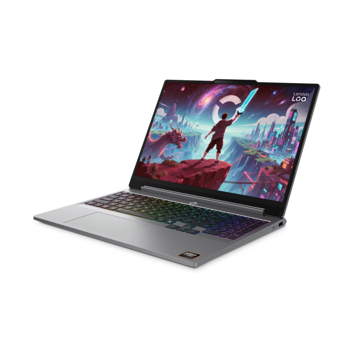 Lenovo | LOQ Essential 15ARP11 | Luna Grey | 15.6 " | IPS | FHD | 1920 x 1080 pixels | 144 Hz | Anti-glare | AMD Ryzen 7 | 170 | 16 GB | SODIMM DDR5 | NVIDIA GeForce RTX 5060 | GDDR7 | 8 GB | Windows 11 Home | 802.11ax | Bluetooth version 5.2 | Keyboard language US international | Keyboard backlit | Warranty 24 month(s) | Battery warranty 12 month(s)