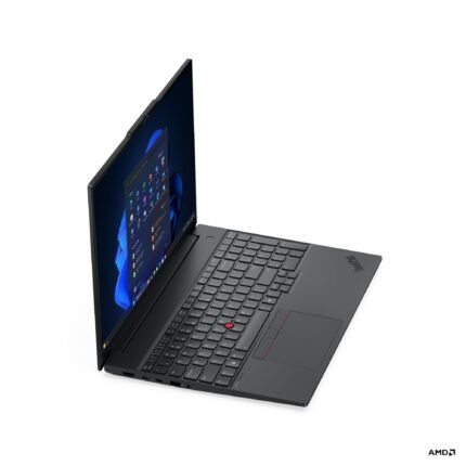 Lenovo ThinkPad E16 G3 AMD | Black | 16 " | IPS | WUXGA | 1920 x 1200 pixels | Anti-glare | AMD Ryzen 5 | 230 | 16 GB | SO-DIMM DDR5 | Solid-state drive capacity 512 GB | AMD Radeon 760M Graphics | Windows 11 Pro | 802.11ax | Bluetooth version 5.3 | Keyboard language English | Keyboard backlit | Warranty 36 month(s) | Battery warranty 12 month(s)