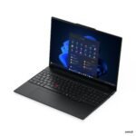 Lenovo ThinkPad E16 G3 AMD | Black | 16 " | IPS | WUXGA | 1920 x 1200 pixels | Anti-glare | AMD Ryzen 5 | 230 | 16 GB | SO-DIMM DDR5 | Solid-state drive capacity 512 GB | AMD Radeon 760M Graphics | Windows 11 Pro | 802.11ax | Bluetooth version 5.3 | Keyboard language English | Keyboard backlit | Warranty 36 month(s) | Battery warranty 12 month(s)