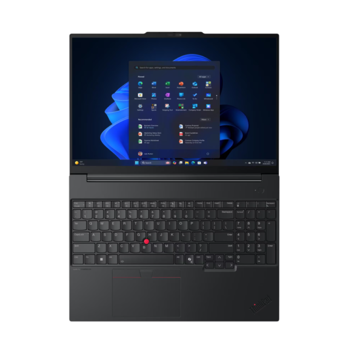 Lenovo ThinkPad E16 G3 Intel | Black | 16 " | IPS | WUXGA | 1920 x 1200 pixels | Anti-glare | Intel Core Ultra 7 | 258V | 32 GB | Soldered LPDDR5X | Solid-state drive capacity 512 GB | Intel Arc Graphics 140V | Windows 11 Pro | 802.11ax | Bluetooth version 5.3 | Keyboard language English | Keyboard backlit | Warranty 36 month(s) | Battery warranty 12 month(s)