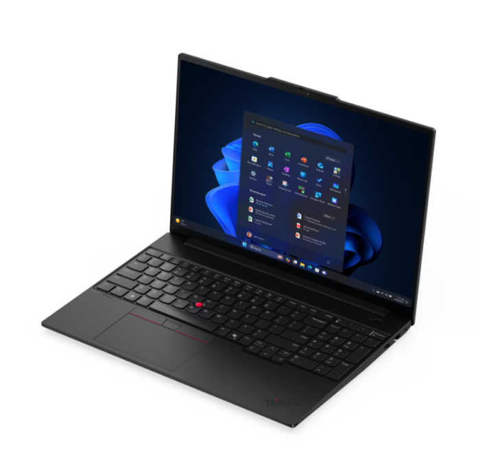 Lenovo ThinkPad E16 G3 Intel | Black | 16 " | IPS | WUXGA | 1920 x 1200 pixels | Anti-glare | Intel Core Ultra 7 | 258V | 32 GB | Soldered LPDDR5X | Solid-state drive capacity 512 GB | Intel Arc Graphics 140V | Windows 11 Pro | 802.11ax | Bluetooth version 5.3 | Keyboard language English | Keyboard backlit | Warranty 36 month(s) | Battery warranty 12 month(s)