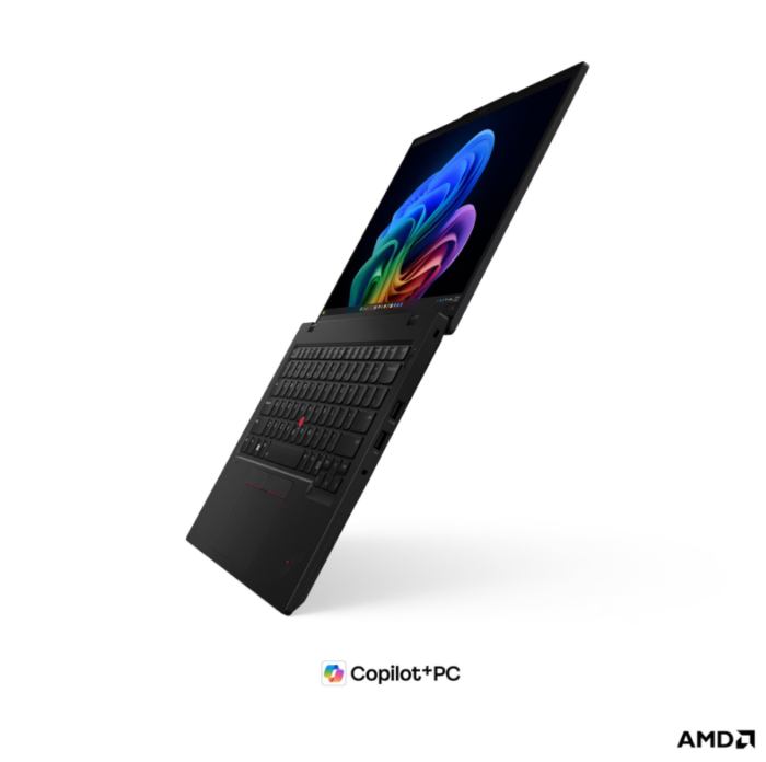 Lenovo ThinkPad L14 G7 AMD | Black | 14 " | IPS | WUXGA | 1920 x 1200 pixels | Anti-glare | AMD Ryzen AI 5 | 430 | 16 GB | SODIMM DDR5 | Solid-state drive capacity 512 GB | AMD Radeon 840M Graphics | Windows 11 Pro | 802.11be | Bluetooth version 5.4 | Keyboard language Nordic | Keyboard backlit | Warranty 36 month(s) | Battery warranty 12 month(s)