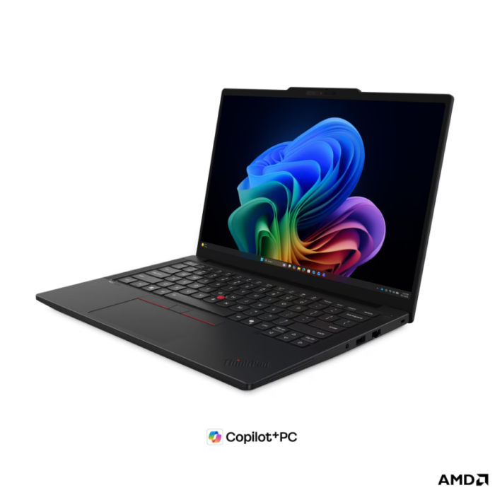 Lenovo ThinkPad T14 G7 AMD | Black | 14 " | IPS | WUXGA | 1920 x 1200 pixels | Anti-glare | AMD Ryzen AI 5 PRO | 440 | 16 GB | SODIMM DDR5 | Solid-state drive capacity 512 GB | AMD Radeon 840M Graphics | Windows 11 Pro | 802.11be | Bluetooth version 5.4 | Keyboard language Nordic | Keyboard backlit | Warranty 36 month(s) | Battery warranty 12 month(s)