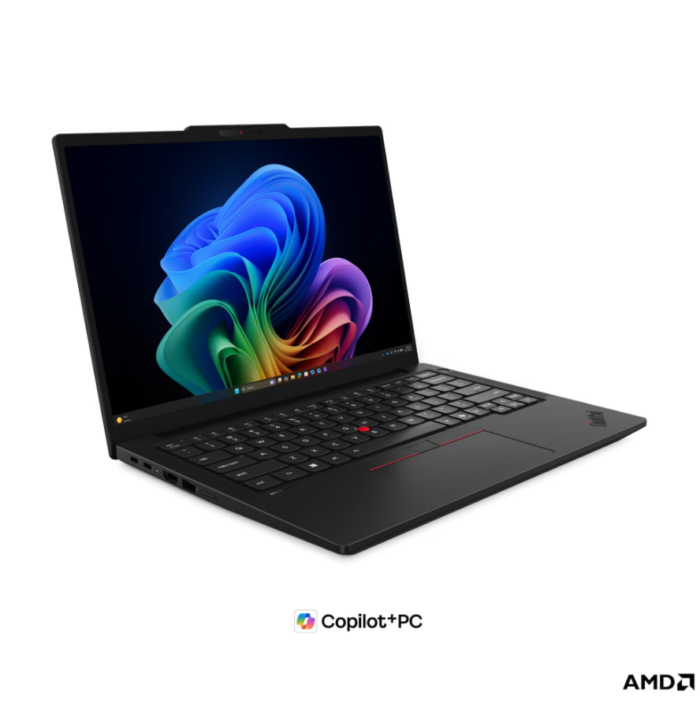 Lenovo ThinkPad T14 G7 AMD | Black | 14 " | IPS | WUXGA | 1920 x 1200 pixels | Anti-glare | AMD Ryzen AI 5 PRO | 440 | 16 GB | SODIMM DDR5 | Solid-state drive capacity 512 GB | AMD Radeon 840M Graphics | Windows 11 Pro | 802.11be | Bluetooth version 5.4 | Keyboard language Nordic | Keyboard backlit | Warranty 36 month(s) | Battery warranty 12 month(s)