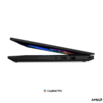 Lenovo ThinkPad T14 G7 AMD | Black | 14 " | IPS | WUXGA | 1920 x 1200 pixels | Anti-glare | AMD Ryzen AI 5 PRO | 440 | 16 GB | SODIMM DDR5 | Solid-state drive capacity 512 GB | AMD Radeon 840M Graphics | Windows 11 Pro | 802.11be | Bluetooth version 5.4 | Keyboard language Nordic | Keyboard backlit | Warranty 36 month(s) | Battery warranty 12 month(s)