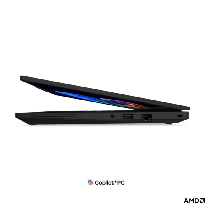 Lenovo ThinkPad T14 G7 AMD | Black | 14 " | IPS | WUXGA | 1920 x 1200 pixels | Anti-glare | AMD Ryzen AI 5 PRO | 440 | 16 GB | SODIMM DDR5 | Solid-state drive capacity 512 GB | AMD Radeon 840M Graphics | Windows 11 Pro | 802.11be | Bluetooth version 5.4 | Keyboard language Nordic | Keyboard backlit | Warranty 36 month(s) | Battery warranty 12 month(s)