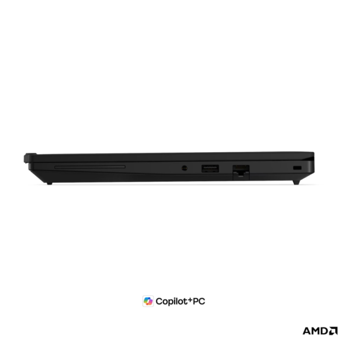 Lenovo ThinkPad T14 G7 AMD | Black | 14 " | IPS | WUXGA | 1920 x 1200 pixels | Anti-glare | AMD Ryzen AI 5 PRO | 440 | 16 GB | SODIMM DDR5 | Solid-state drive capacity 512 GB | AMD Radeon 840M Graphics | Windows 11 Pro | 802.11be | Bluetooth version 5.4 | Keyboard language Nordic | Keyboard backlit | Warranty 36 month(s) | Battery warranty 12 month(s)