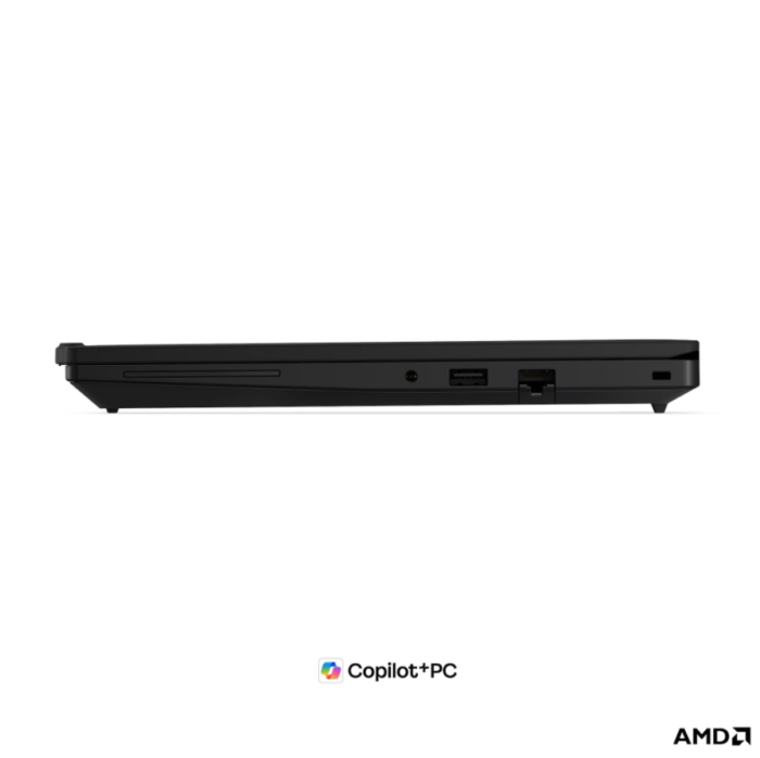 Lenovo ThinkPad T14 G7 AMD | Black | 14 " | IPS | WUXGA | 1920 x 1200 pixels | Anti-glare | AMD Ryzen AI 5 PRO | 440 | 16 GB | SODIMM DDR5 | Solid-state drive capacity 512 GB | AMD Radeon 840M Graphics | Windows 11 Pro | 802.11be | Bluetooth version 5.4 | Keyboard language English | Keyboard backlit | Warranty 36 month(s) | Battery warranty 12 month(s)