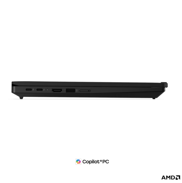 Lenovo ThinkPad T14 G7 AMD | Black | 14 " | IPS | WUXGA | 1920 x 1200 pixels | Anti-glare | AMD Ryzen AI 5 PRO | 440 | 16 GB | SODIMM DDR5 | Solid-state drive capacity 512 GB | AMD Radeon 840M Graphics | Windows 11 Pro | 802.11be | Bluetooth version 5.4 | Keyboard language Nordic | Keyboard backlit | Warranty 36 month(s) | Battery warranty 12 month(s)