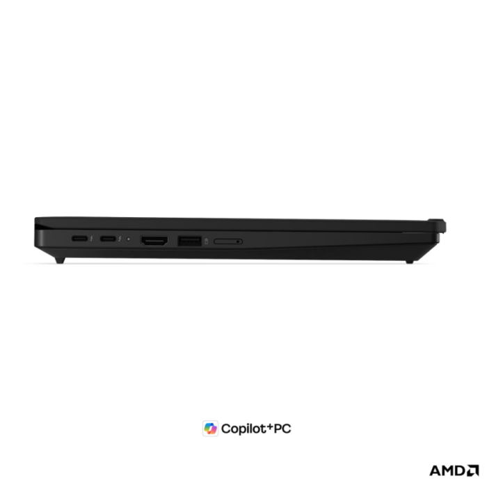 Lenovo ThinkPad T14 G7 AMD | Black | 14 " | IPS | WUXGA | 1920 x 1200 pixels | Anti-glare | AMD Ryzen AI 5 PRO | 440 | 16 GB | SODIMM DDR5 | Solid-state drive capacity 512 GB | AMD Radeon 840M Graphics | Windows 11 Pro | 802.11be | Bluetooth version 5.4 | Keyboard language English | Keyboard backlit | Warranty 36 month(s) | Battery warranty 12 month(s)