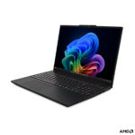 Lenovo ThinkPad T16 G5 AMD | Black | 16 " | IPS | WUXGA | 1920 x 1200 pixels | Anti-glare | AMD Ryzen 5 PRO | 215 | 16 GB | SODIMM DDR5 | Solid-state drive capacity 512 GB | AMD Radeon 740M Graphics | Windows 11 Pro | 802.11be | Bluetooth version 5.4 | Keyboard language Nordic | Keyboard backlit | Warranty 36 month(s) | Battery warranty 12 month(s)