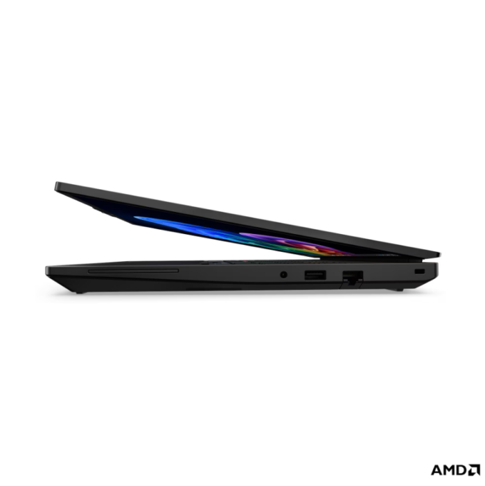Lenovo ThinkPad T16 G5 AMD | Black | 16 " | IPS | WUXGA | 1920 x 1200 pixels | Anti-glare | AMD Ryzen 5 PRO | 215 | 16 GB | SODIMM DDR5 | Solid-state drive capacity 512 GB | AMD Radeon 740M Graphics | Windows 11 Pro | 802.11be | Bluetooth version 5.4 | Keyboard language Nordic | Keyboard backlit | Warranty 36 month(s) | Battery warranty 12 month(s)