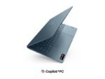 Lenovo Yoga Slim 7 14AKP10 AMD | Tidal Teal | 14 " | OLED | WUXGA | 1920 x 1200 pixels | Glossy | AMD Ryzen AI 5 | 340 | 16 GB | Soldered LPDDR5 | Solid-state drive capacity 512 GB | AMD Radeon 840M Graphics | Windows 11 Home | 802.11be | Bluetooth version 5.4 | Keyboard language English | Keyboard backlit | Warranty 24 month(s) | Battery warranty 12 month(s)