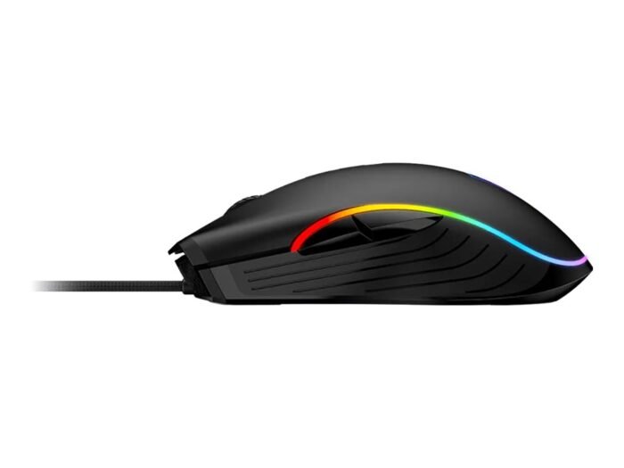 MSI FORGE GM300 Gaming Mouse, optinė, laidinė, 7200 DPI, USB 2.0, Black