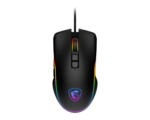 MSI FORGE GM300 Gaming Mouse, optinė, laidinė, 7200 DPI, USB 2.0, Black