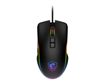 MSI FORGE GM300 Gaming Mouse, optinė, laidinė, 7200 DPI, USB 2.0, Black
