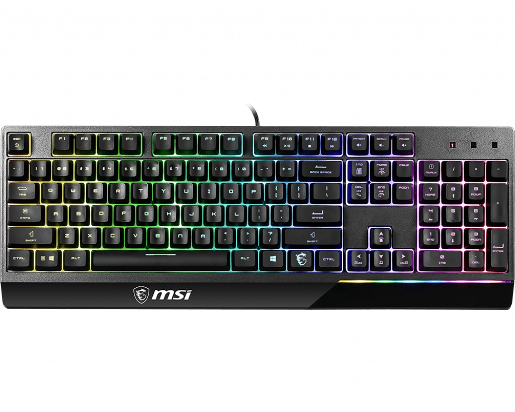 MSI Vigor GK30 žaidimų klaviatūra, laidinė, RGB, US, Black MSI Vigor GK30 žaidimų klaviatūra, laidinė, RGB, US, Black
