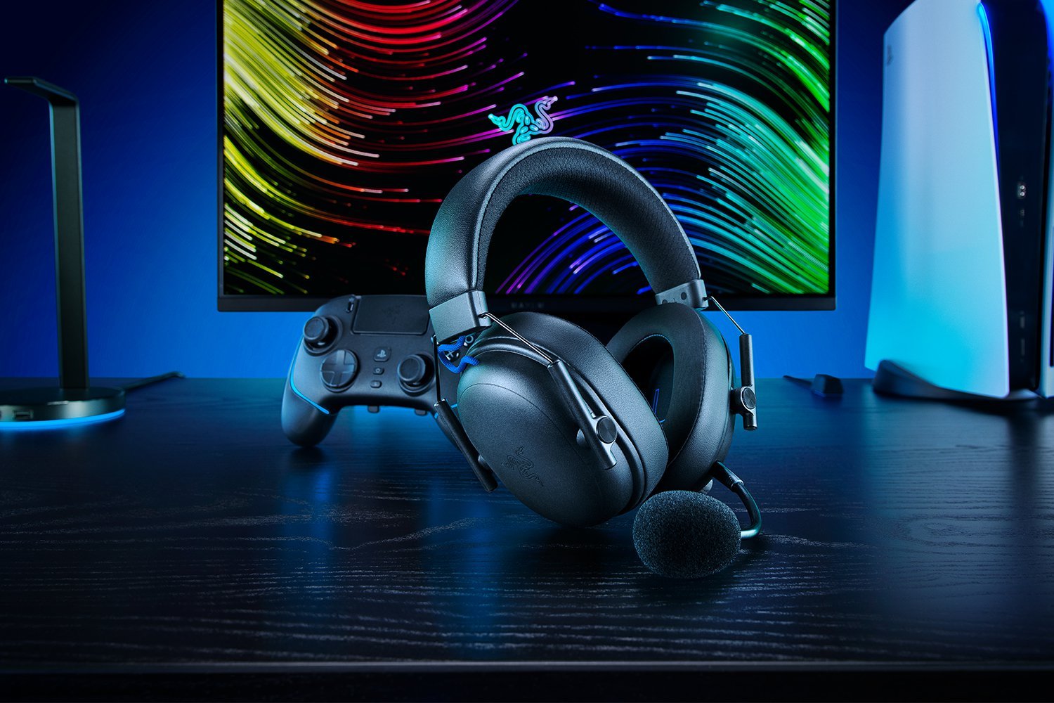 Razer BlackShark V3 PlayStation žaidimų ausinės, belaidės