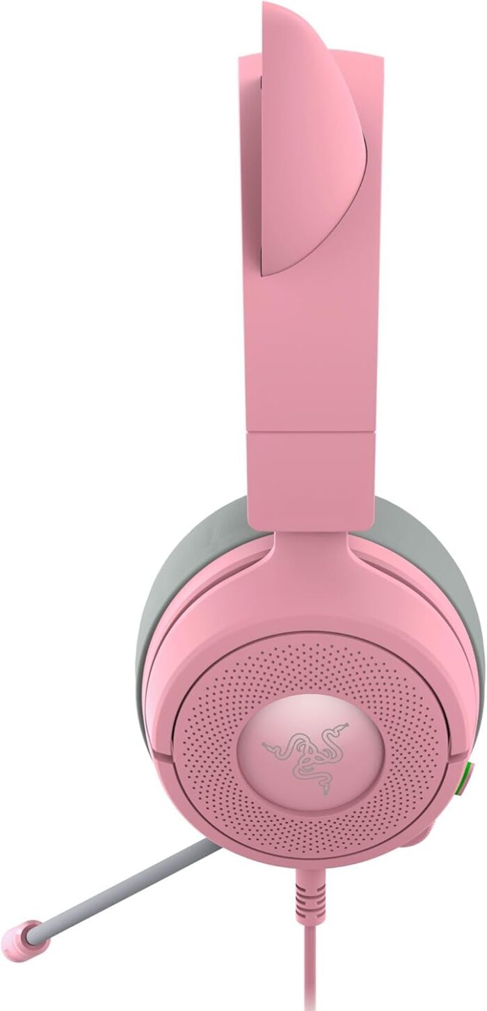 Razer Gaming Headset | Kraken Kitty V3 X | Wired | Over-Ear | Microphone | Quartz