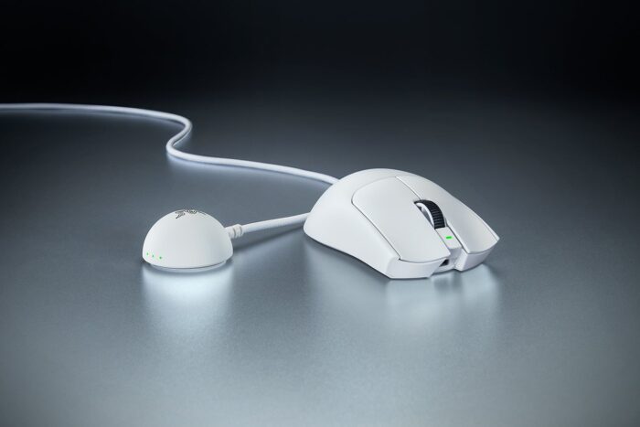 Razer Gaming Mouse | Viper V4 Pro Esports | Wireless | Razer HyperSpeed Wireless Gen-2, Wired | White
