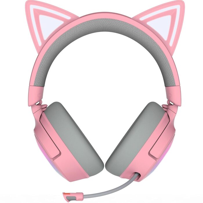 Razer | Headset | Kraken Kitty V3 Pro | Bluetooth | Over-Ear | Quartz