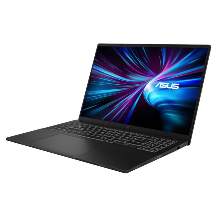 Asus | V16 V3607VM-TK184W | Matte Black | 16 " | WUXGA | 1920 x 1200 pixels | Anti-glare | Intel Core 5 | 210H | 16 GB | DDR5 | Solid-state drive capacity 1000 GB | NVIDIA GeForce RTX 5060 | GDDR7 | 8 GB | Windows 11 Home | 802.11ax | Bluetooth version 5.3 | Keyboard language US international | Keyboard backlit | Warranty 24 month(s) | Battery warranty 12 month(s)