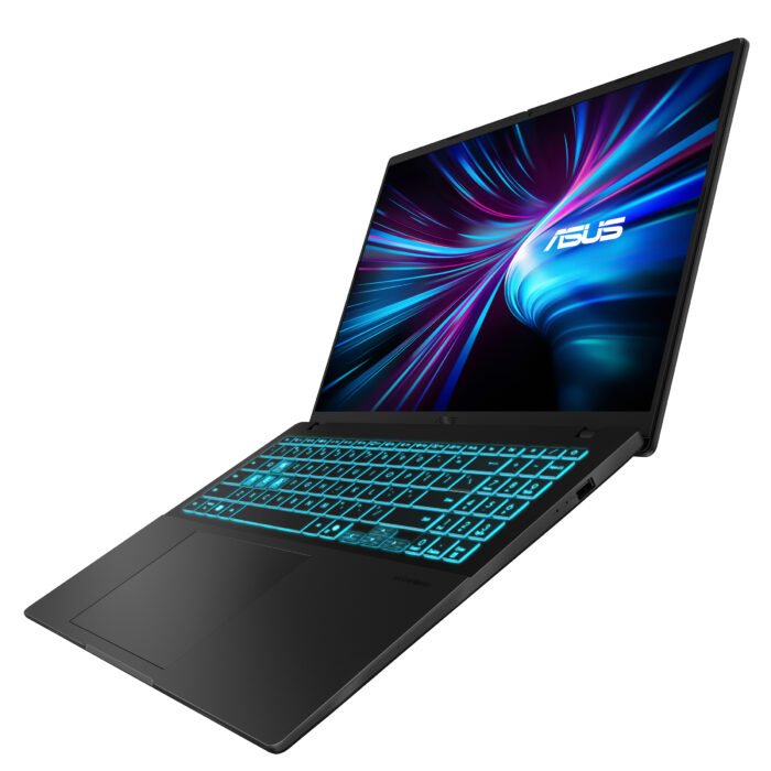 Asus | V16 V3607VM-TK184W | Matte Black | 16 " | WUXGA | 1920 x 1200 pixels | Anti-glare | Intel Core 5 | 210H | 16 GB | DDR5 | Solid-state drive capacity 1000 GB | NVIDIA GeForce RTX 5060 | GDDR7 | 8 GB | Windows 11 Home | 802.11ax | Bluetooth version 5.3 | Keyboard language US international | Keyboard backlit | Warranty 24 month(s) | Battery warranty 12 month(s)