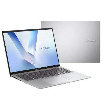 Asus Vivobook 16 M1607KA-MB279W | Cool Silver | 16 " | IPS | WUXGA | 1920 x 1200 pixels | Anti-glare | AMD Ryzen AI 5 | 330 | 16 GB | DDR5 | Solid-state drive capacity 512 GB | AMD Radeon Graphics | Windows 11 Home | 802.11ax | Bluetooth version 5.3 | Keyboard language US international | Keyboard backlit | Warranty 24 month(s) | Battery warranty 12 month(s)
