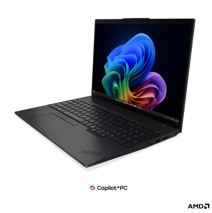 Lenovo ThinkPad L16 G3 AMD | Black | 16 " | IPS | WUXGA | 1920 x 1200 pixels | Anti-glare | AMD Ryzen AI 5 | 430 | 16 GB | SODIMM DDR5 | Solid-state drive capacity 512 GB | AMD Radeon 840M Graphics | Windows 11 Pro | 802.11be | Bluetooth version 5.4 | 4G upgradable | Keyboard language Nordic | Keyboard backlit | Warranty 36 month(s) | Battery warranty 12 month(s)