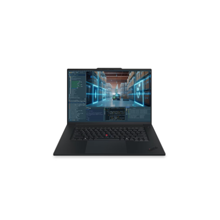 Lenovo ThinkPad P1 G9 Intel | Black | 16 " | IPS | WUXGA | 1920 x 1200 pixels | Anti-glare | Intel Core Ultra X9 | 388H | 64 GB | LPCAMM2 LPDDR5X | Solid-state drive capacity 1000 GB | Intel Arc B390 GPU | Windows 11 Pro | 802.11be | Bluetooth version 5.4 | Keyboard language English | Keyboard backlit | Warranty 36 month(s) | Battery warranty 12 month(s)