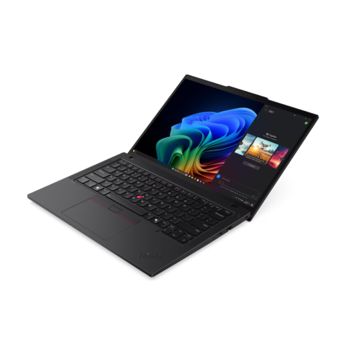 Lenovo ThinkPad T14 G6 Intel | Black | 14 " | IPS | WUXGA | 1920 x 1200 pixels | Anti-glare | Intel Core Ultra 7 | 258V | 32 GB | Soldered LPDDR5X | Solid-state drive capacity 512 GB | Intel Arc Graphics 140V | Windows 11 Pro | 802.11be | Bluetooth version 5.4 | 5G Upgradable | Keyboard language Nordic | Keyboard backlit | Warranty 36 month(s) | Battery warranty 12 month(s)