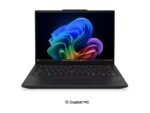 Lenovo ThinkPad T14 G7 Intel | Black | 14 " | IPS | WUXGA | 1920 x 1200 pixels | Anti-glare | Intel Core Ultra 5 | 325 | 16 GB | LPCAMM2 LPDDR5X | Solid-state drive capacity 512 GB | Intel Graphics | Windows 11 Pro | 802.11be | Bluetooth version 5.4 | 5G upgradable | Keyboard language English | Keyboard backlit | Warranty 36 month(s) | Battery warranty 12 month(s)