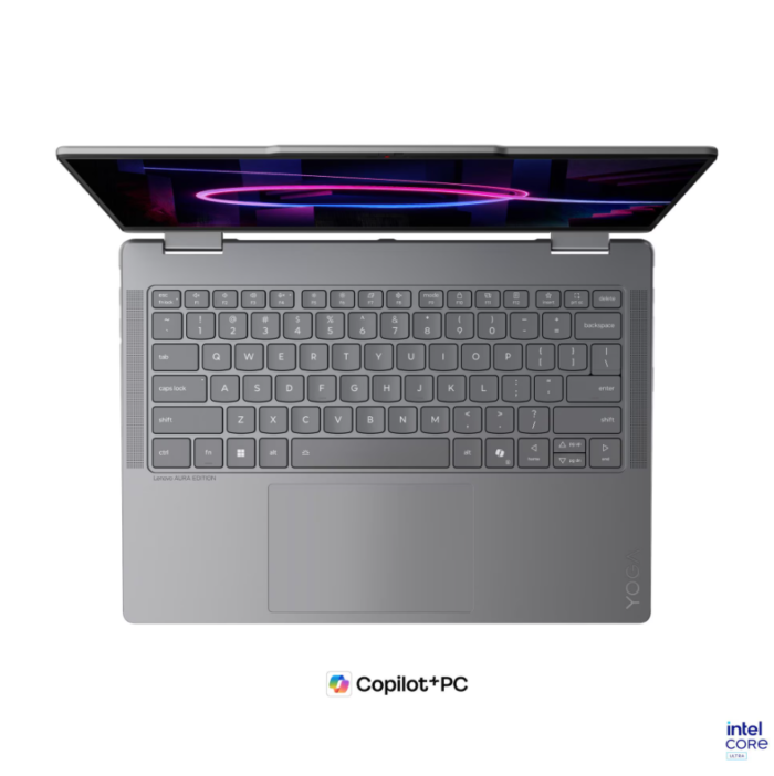 Lenovo Yoga 7 2-in-1 14IPH11 Intel | Luna Grey | 14 " | OLED | Touchscreen | WUXGA | 1920 x 1200 pixels | Glossy | Intel Core Ultra 5 | 322 | 16 GB | Soldered LPDDR5X | Solid-state drive capacity 512 GB | Intel Graphics | Windows 11 Home | 802.11be | Bluetooth version 5.4 | Keyboard language English | Keyboard backlit | Warranty 24 month(s) | Battery warranty 12 month(s)