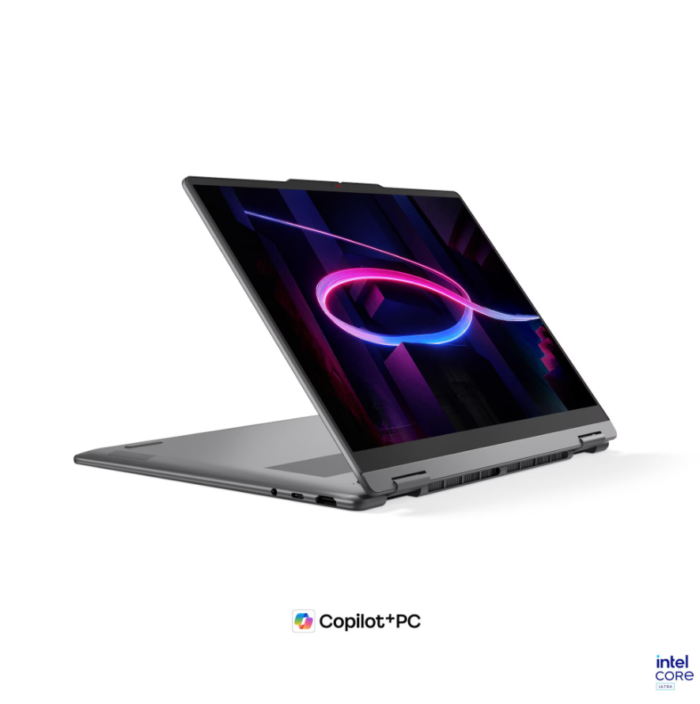 Lenovo Yoga 7 2-in-1 14IPH11 Intel | Luna Grey | 14 " | OLED | Touchscreen | WUXGA | 1920 x 1200 pixels | Glossy | Intel Core Ultra 5 | 322 | 16 GB | Soldered LPDDR5X | Solid-state drive capacity 512 GB | Intel Graphics | Windows 11 Home | 802.11be | Bluetooth version 5.4 | Keyboard language English | Keyboard backlit | Warranty 24 month(s) | Battery warranty 12 month(s)