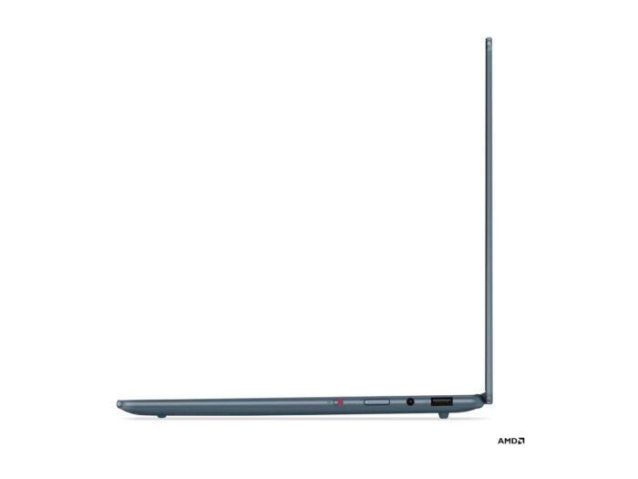 Lenovo Yoga Slim 7 14AKP10 AMD | Tidal Teal | 14 " | OLED | WUXGA | 1920 x 1200 pixels | Glossy | AMD Ryzen AI 7 | 350 | 16 GB | Soldered LPDDR5X | Solid-state drive capacity 512 GB | AMD Radeon 860M Graphics | Windows 11 Home | 802.11be | Bluetooth version 5.4 | Keyboard language English | Keyboard backlit | Warranty 24 month(s) | Battery warranty 12 month(s)