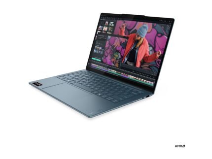 Lenovo Yoga Slim 7 14AKP10 AMD | Tidal Teal | 14 " | OLED | WUXGA | 1920 x 1200 pixels | Glossy | AMD Ryzen AI 7 | 350 | 16 GB | Soldered LPDDR5X | Solid-state drive capacity 512 GB | AMD Radeon 860M Graphics | Windows 11 Home | 802.11be | Bluetooth version 5.4 | Keyboard language English | Keyboard backlit | Warranty 24 month(s) | Battery warranty 12 month(s)