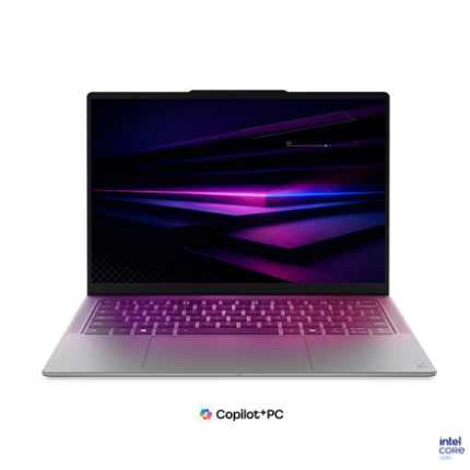 Lenovo Yoga Slim 7 14IPH11 Intel | Luna Grey | 14 " | OLED | WUXGA | 1920 x 1200 pixels | Glossy | Intel Core Ultra 5 | 322 | 16 GB | Soldered LPDDR5X | Solid-state drive capacity 512 GB | Intel Graphics | Windows 11 Home | 802.11be | Bluetooth version 5.4 | Keyboard language English | Keyboard backlit | Warranty 24 month(s) | Battery warranty 12 month(s)