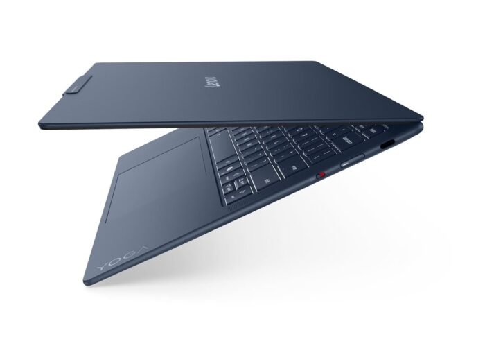 Lenovo Yoga Slim 7 14Q8Y11 Snapdragon | Cosmic Blue | 14 " | OLED | WUXGA | 1920 x 1200 pixels | Glossy | Snapdragon X2 Plus | X2P-42-100 | 16 GB | Soldered LPDDR5X | Solid-state drive capacity 512 GB | Qualcomm Adreno GPU | Windows 11 Home | 802.11be | Bluetooth version 5.4 | Keyboard language English | Keyboard backlit | Warranty 24 month(s) | Battery warranty 12 month(s)