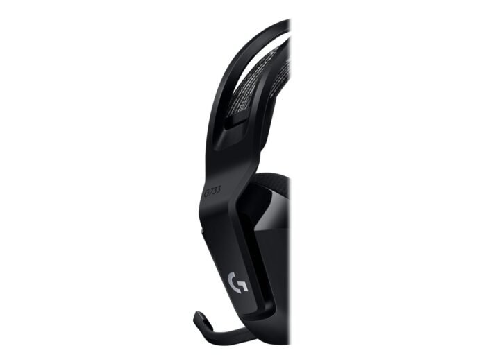 Logitech | Gaming Headset | G G733 | Wireless | Over-Ear | Black | Noise canceling | Wireless