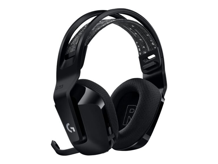 Logitech | Gaming Headset | G G733 | Wireless | Over-Ear | Black | Noise canceling | Wireless