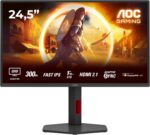 AOC | Q25G4SR | 24.5 " | Fast IPS | QHD | 16:9 | 300 Hz | 1 ms | 2560 x 1440 pixels | 400 cd/m² | HDMI ports quantity 2 | Black