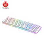 Fantech MAXFIT108 RGB laidinė mechaninė klaviatūra, Balta, Red Switch - image 4