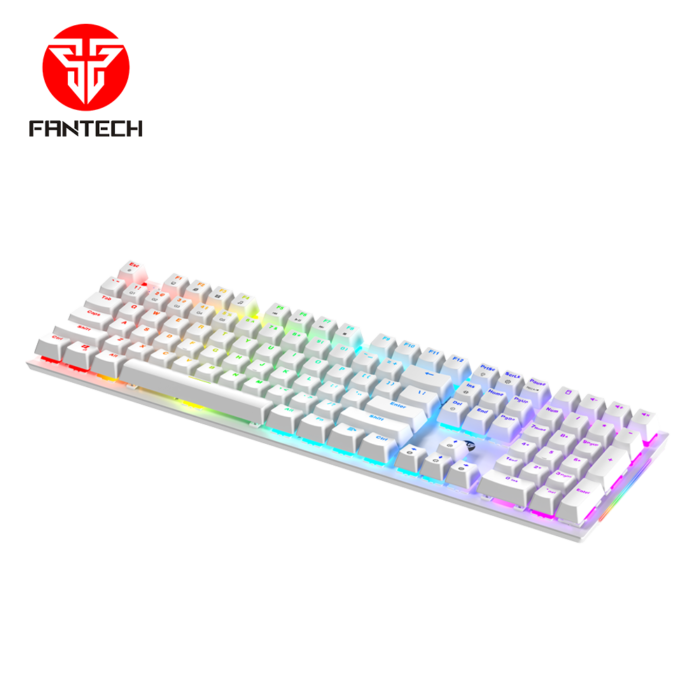 Fantech MAXFIT108 RGB laidinė mechaninė klaviatūra, Balta, Red Switch - image 4